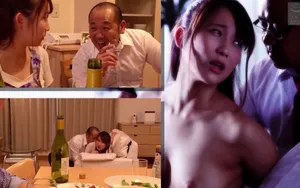 Cậu nhân viên nhút nhát nhìn quản lý xoạc vợ yêu mình mà không làm gì được